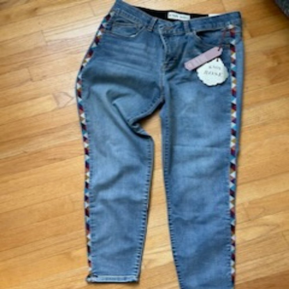 Knox Rose Size 10 Blue Jeans  Mid-rise ankle skinny